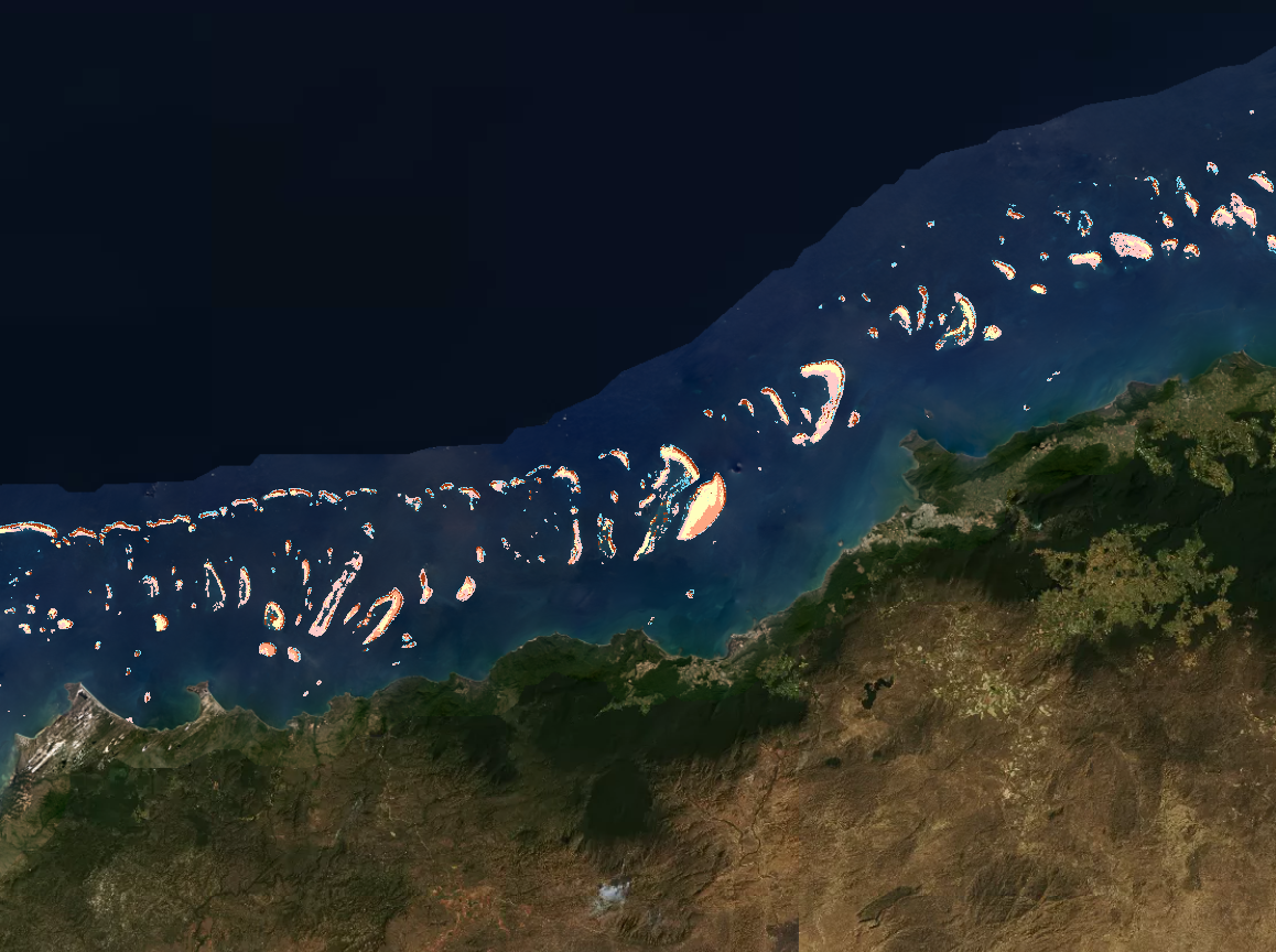 Allen Coral Atlas adds spectacular satellite views of Australia’s Great Barrier Reef